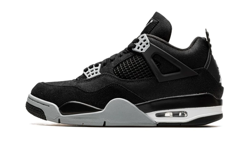 Air Jordan Retro 4 “Black Canvas”