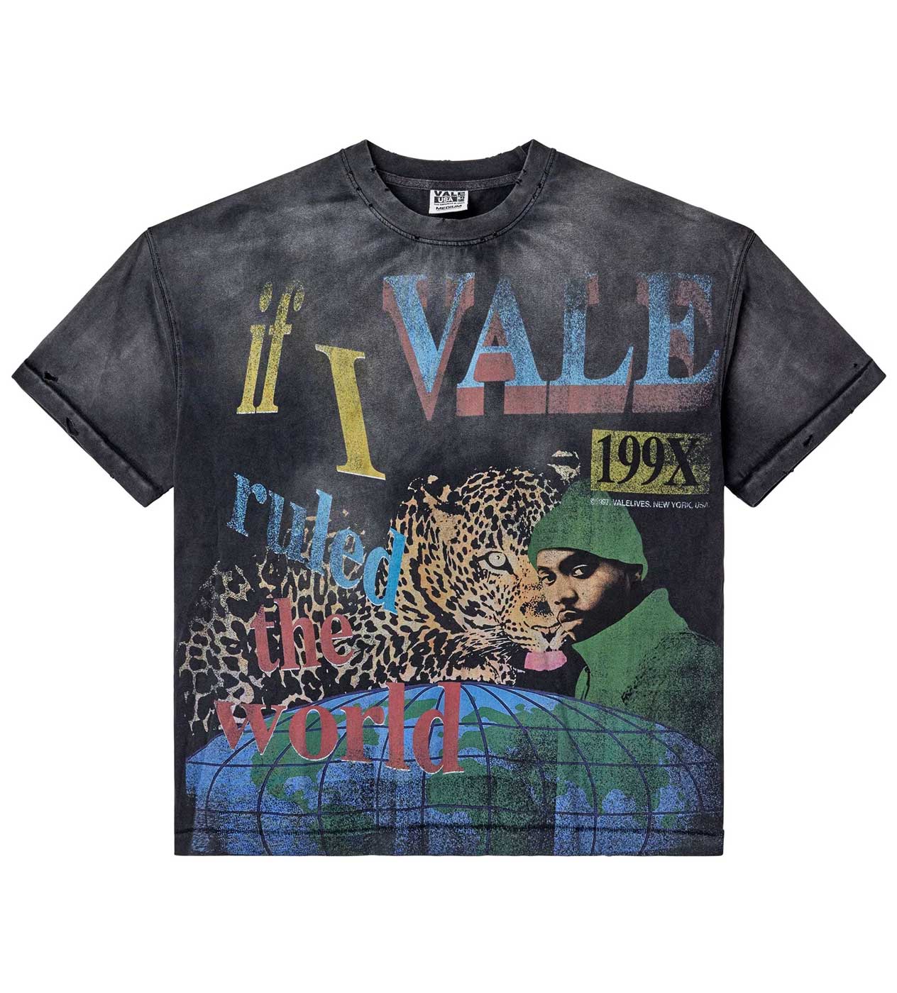 Vale Forever Black Slam Tee 