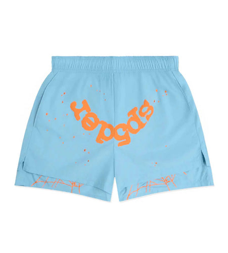 Sp5der OG Web Light Blue Short