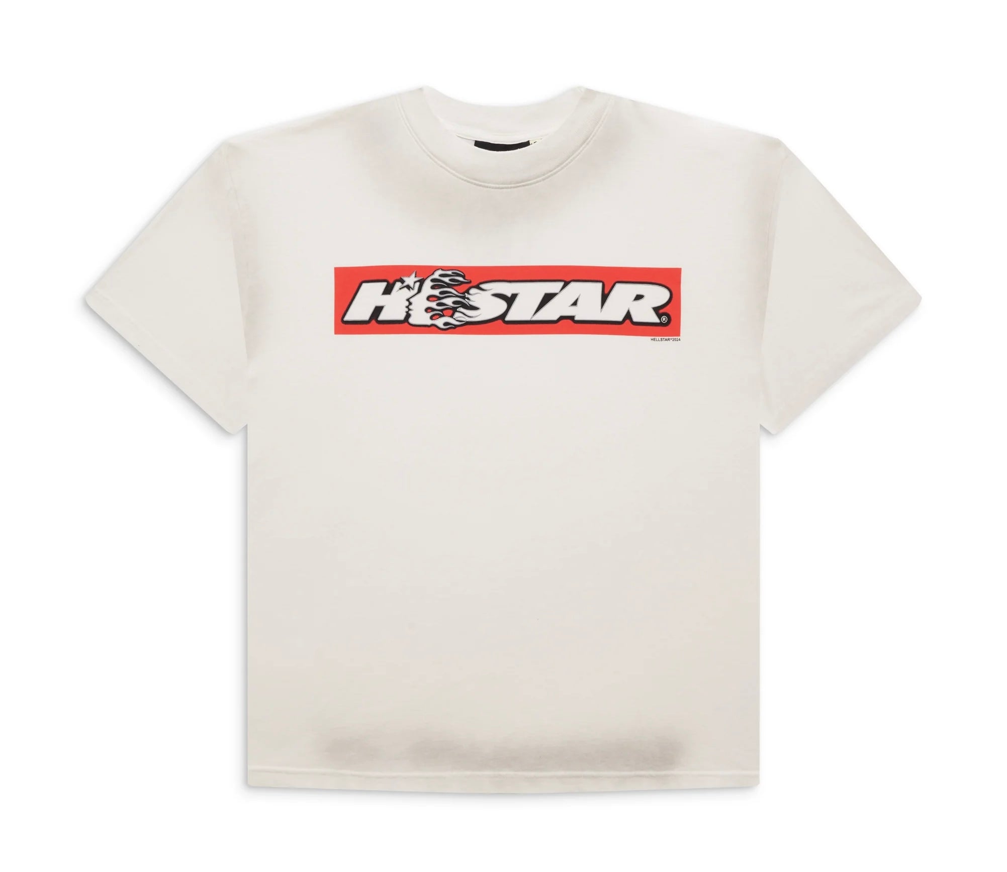 Hellstar Box Logo Red Tee