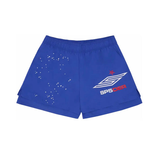 Sp5der Pro Blue Short