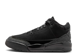 Air Jordan Retro 3 (PS) "Black Cat (2025)"