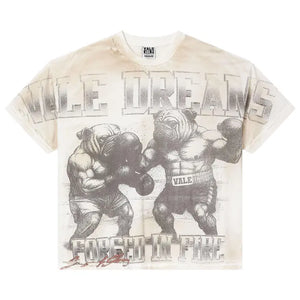 Vale Forged in Fire Pug Tee "Cream"