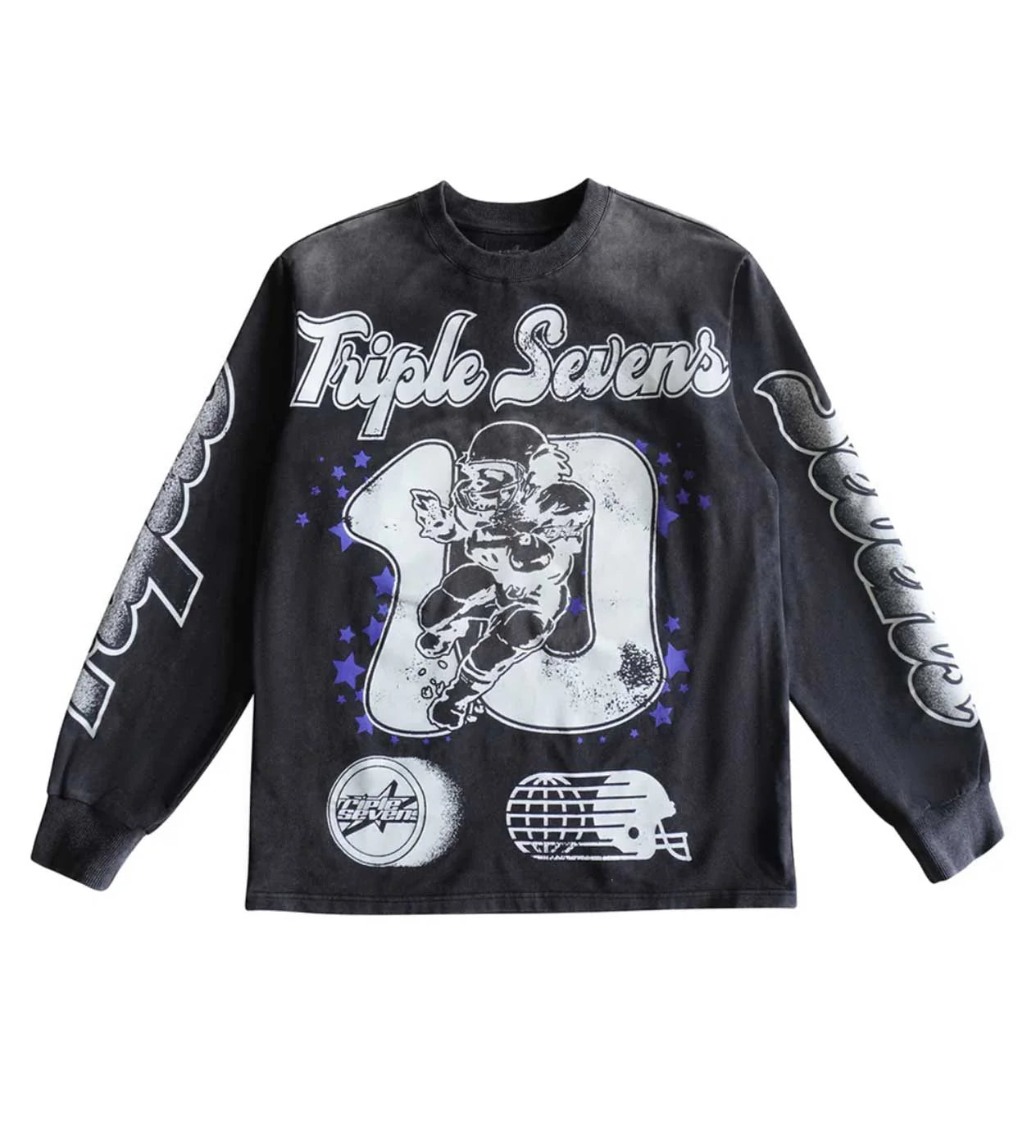 Triple Seven All Star Black L/S