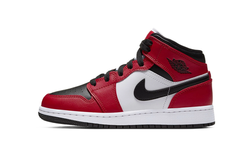 Air Jordan Retro 1 Mid (GS) “Chicago Black Toe”